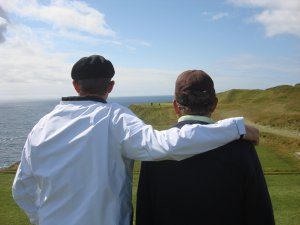 Father and Son at Old Head